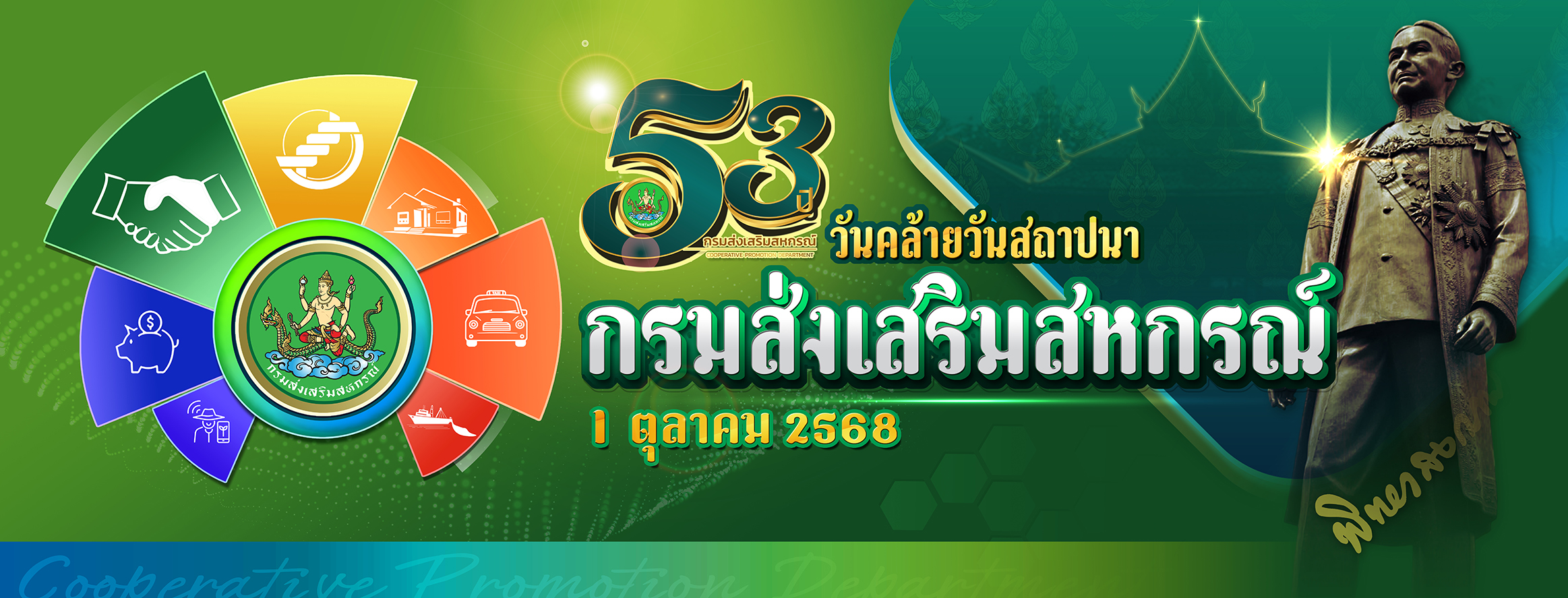 53 ปี กรมส่งเสริมสหกรณ์
