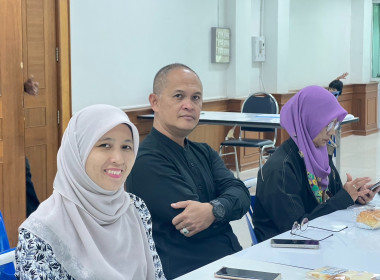 เข้าร่วมประชุมร่วมกับสันนิบาตสหกรณ์จังหวัดปัตตานีและขบวนการสหกรณ์และกลุ่มเกษตรกรในจังหวัดปัตตานี ... พารามิเตอร์รูปภาพ 4