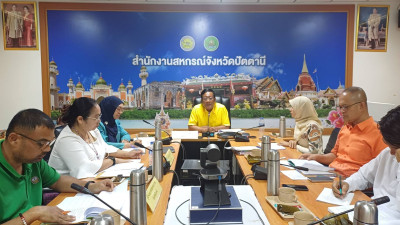การประชุมคณะทำงานระดับจังหวัดแก้ไขปัญหาในการดำเนินงานของสหกรณ์และกลุ่มเกษตรกรที่มีข้อบกพร่องจังหวัดปัตตานี ... พารามิเตอร์รูปภาพ 1