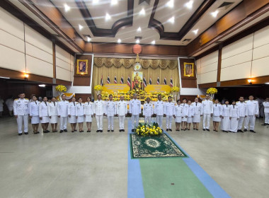 เข้าร่วมพิธีวางพานพุ่มดอกไม้เนื่องในวันจักรี พารามิเตอร์รูปภาพ 2