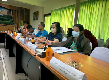 เข้าร่วมประชุมหน่วยงานภาคีร่วมกับประธานศูนย์ข้าวชุมชนระดับจังหวัด ปี 2568 ... พารามิเตอร์รูปภาพ 2