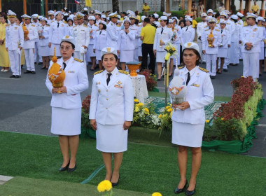 เข้าร่วมพิธีถวายเครื่องราชสักการะ พานพุ่มทอง พุ่มเงิน ... พารามิเตอร์รูปภาพ 4