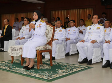 เข้าร่วมพิธีถวายสัตย์ปฏิญาณเพื่อเป็นข้าราชการที่ดีและพลังของแผ่นดิน ประจำปี 2568 ... พารามิเตอร์รูปภาพ 5