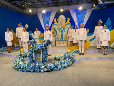 เข้าร่วมบันทึกเทปโทรทัศน์รายการพิเศษถวายพระพรชัยมงคล พารามิเตอร์รูปภาพ 1