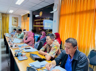 เข้าร่วมการประชุมโครงการสนับสนุนการดำเนินงานด้านการจัดการหนี้เกษตรกรของสำนักงานสาขาจังหวัดและคณะอนุกรรมการกองทุนฟื้นฟูและพัฒนาเกษตรกรจังหวัดปัตตานี ... พารามิเตอร์รูปภาพ 2