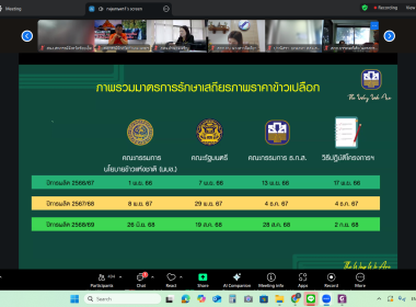 เข้าร่วมการประชุมชี้แจงแนวทางการดำเนินโครงการตามมาตรการรักษาเสถียรภาพราคาข้าวเปลือก ปีการผลิต2568/69 ... พารามิเตอร์รูปภาพ 3