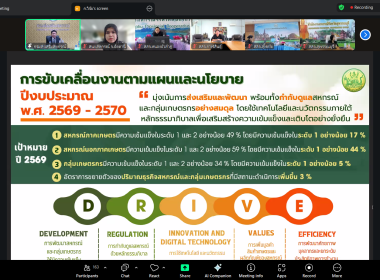 เข้าร่วมประชุมชี้แจงโครงการกองพัฒนาสหกรณ์ภาคการเกษตรและกลุ่มเกษตรกร ประจำปีงบประมาณ พ.ศ. 2569 ... พารามิเตอร์รูปภาพ 1