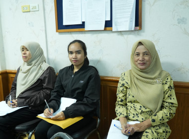 ร่วมประชุมหารือแนวทางการดำเนินงานขยายผลและต่อยอดโครงการพัฒนาพื้นที่บ้านกูแบสีราอันเนื่องมาจากพระราชดำริ ... พารามิเตอร์รูปภาพ 3