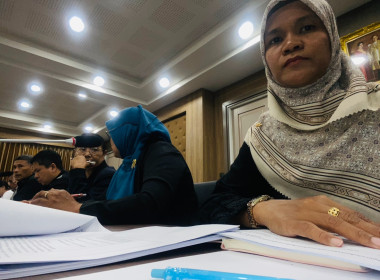 เข้าร่วมประชุมหารือและติดตามผลการดำเนินงานโครงการอันเนื่องมาจากพระราชดำริ เขตพื้นที่จังหวัดปัตตานี ... พารามิเตอร์รูปภาพ 1