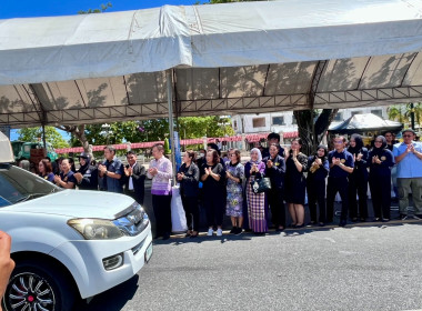 ร่วมเปิดงานธงฟ้าเยียวยาลดค่าครองชีพเพื่อบรรเทาความเดือดร้อนและลดภาระค่าครองชีพของประชาชนจังหวัดปัตตานี ... พารามิเตอร์รูปภาพ 7