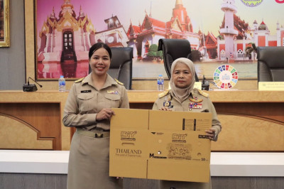 สำนักงานสหกรณ์จังหวัดปัตตานีรับมอบกล่องบรรจุภัณฑ์ผลไม้ให้เกษตรกรในพื้นที่แหล่งผลิตจังหวัดปัตตานี ... พารามิเตอร์รูปภาพ 1