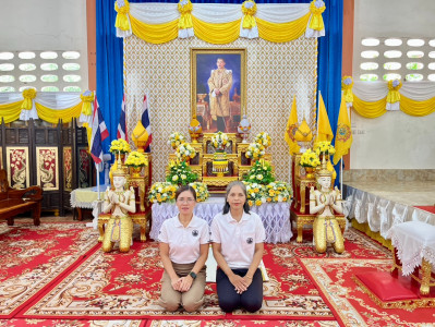 เข้าร่วมพิธีเจริญพระพุทธมนต์ ถวายพระพรชัยมงคล พารามิเตอร์รูปภาพ 1