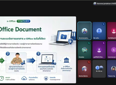 เข้าร่วมอบรมการใช้งาน e-Office พารามิเตอร์รูปภาพ 2