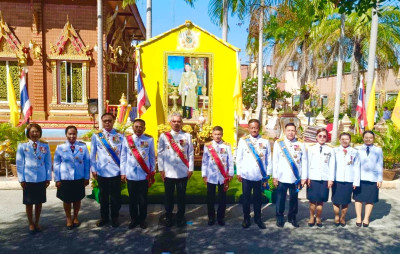 ร่วมพิธีเวียนเทียนสมโภชน้ำพระพุทธมนต์ศักดิ์สิทธิ์ พารามิเตอร์รูปภาพ 1